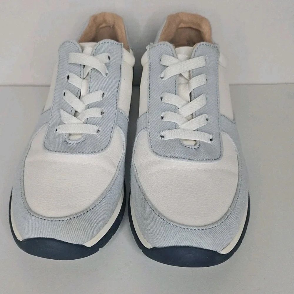 Life Stride Soft System Women's Walking Sneakers Shoes White Blue Size 9M Arch S